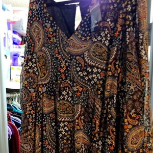 Torrid paisley dress